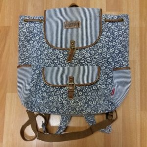 Unionbay Pinstriped and Flower Print Backpa